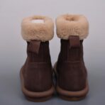 Ugg韩系23爆款手工羊卷毛靴 咖色 - 图片 3