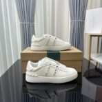 Valentino华伦天奴GARAVANI OPEN DISCO 铆钉 厚底 休闲 运动鞋 白色 - 图片 3