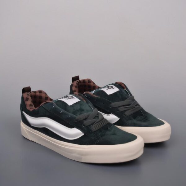 Vans Classics Knu Skool 新款 墨绿厚鞋舌面包鞋