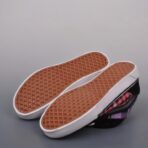 Vans Classics Knu Skool 苏格兰格纹拼接 厚鞋舌面包鞋 黑紫配色 - Imagem 3