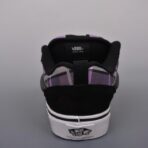 Vans Classics Knu Skool 苏格兰格纹拼接 厚鞋舌面包鞋 黑紫配色 - Imagem 2