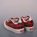 Vans Classics Knu Skool 苏格兰红格纹 厚鞋舌面包鞋 - 图片 2