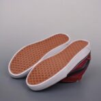 Vans Classics Knu Skool酒红色厚鞋舌面包鞋 - 图片 3