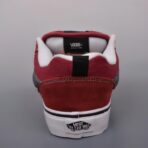 Vans Classics Knu Skool酒红色厚鞋舌面包鞋 - 图片 4