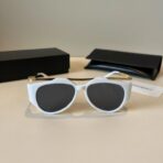 YSL圣罗兰白框猫眼太阳镜 - 图片 2