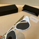 YSL圣罗兰白框猫眼太阳镜 - 图片 4