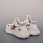 Yeezy 350 Boost V2 白色 花纹图案 - 图片 4