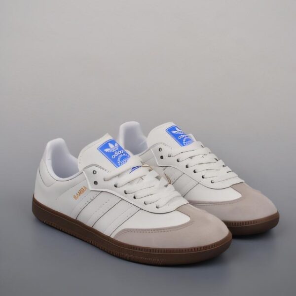 adidas Samba OG “Cloud White Lucid Blue Gum“