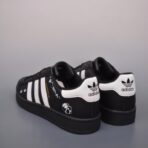 adidas originals SUPERSTAROKHR 墨竹熊猫 黑色 - 图片 2