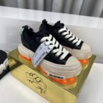 xVESSEL G.O.P. 70 系列厚底低帮休闲鞋（黑白拼色款）