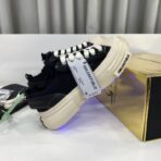 xVESSEL G.O.P. 70 系列厚底低帮休闲鞋（黑白拼色款） - Imagem 4