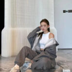 亚历山大王新款Alexanderwang亮闪闪套装裤 - Image 2