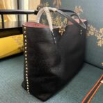 华伦天奴 Valentino Garavani Rockstud 粒面小牛皮托特包 - 图片 2