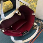 华伦天奴 Valentino Garavani Rockstud 粒面小牛皮托特包  米白色小号 - 图片 2