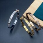 卡地亚 artier 满天星手镯宽版 三排钻