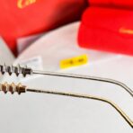 卡地亚（Cartier）Clash de Cartier 系列 CT0544S 无框金属太阳镜 - Imagem 4