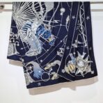 双面同色方巾 爱马仕《星辰合唱曲》 - 图片 3