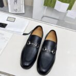 古驰 Horsebit 1955 乐福鞋（Gucci Horsebit 1955 Loafer）哑光黑色