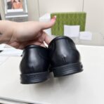 古驰 Horsebit 1955 乐福鞋（Gucci Horsebit 1955 Loafer）哑光黑色 - 图片 2