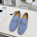 古驰 Horsebit 1955 乐福鞋（Gucci Horsebit 1955 Loafer）蓝色