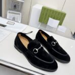 古驰 Horsebit 1955 乐福鞋（Gucci Horsebit 1955 Loafer）黑色 - 图片 4
