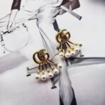 古驰双 G 珍珠耳钉 - 图片 2