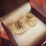 古驰双 G 珍珠耳钉 - 图片 4