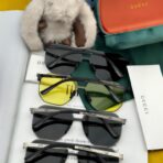 古驰（GUCCI） 双梁金属框多配色先锋风格情侣款太阳镜 - 图片 2