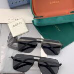 古驰（Gucci） 双梁金属方框太阳镜 - 图片 2