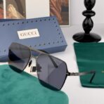 古驰（Gucci） 双梁金属方框太阳镜 - 图片 4