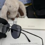 古驰（Gucci） 飞行员金属框太阳镜 - 图片 3