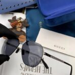 古驰（Gucci）金属框多边形太阳镜系列 - 图片 4