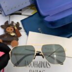 古驰（Gucci）金属框方形太阳镜系列 - 图片 3