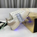 xVESSEL G.O.P. 70 系列厚底低帮休闲鞋（杏白拼色款） - 图片 4