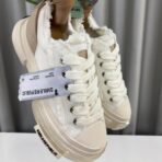 xVESSEL G.O.P. 70 系列厚底低帮休闲鞋（杏白拼色款） - 图片 3