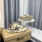 Ocai Vibe 系列米棕拼色厚底面包鞋 - 图片 4
