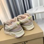 Ocai Vibe 系列浅粉紫拼色厚底面包鞋 - 图片 2