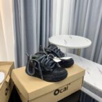 Ocai Vibe 系列黑色厚底面包鞋 - 图片 2