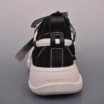 xVESSEL G.O.P. Low 系列厚底开口笑黑白拼接解构休闲鞋 - Imagem 4