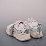 xVESSEL G.O.P. Low 系列厚底开口笑亮片休闲鞋（银色款） - Imagem 2