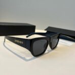 圣罗兰（Saint Laurent） 黑色大框太阳镜 - Imagem 2