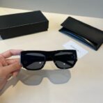 圣罗兰（Saint Laurent） 黑色大框太阳镜 - Imagem 4