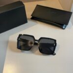 圣罗兰（Saint Laurent） 黑色大框方形太阳镜