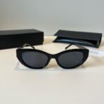 圣罗兰（Saint Laurent） 黑色猫眼全框太阳镜