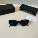 圣罗兰（Saint Laurent） 黑色猫眼全框太阳镜 - Imagem 4