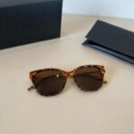 圣罗兰（YSL）玳瑁纹猫眼太阳镜