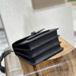 宝格丽 Serpenti East-West Maxi Chain 黑色都会小牛皮手提单肩包 - 图片 2