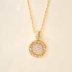 宝格丽（Bulgari）Bvlgari Bvlgari 系列 18K 金双面圆饼项链 - 图片 2