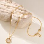 宝格丽（Bulgari）Bvlgari Bvlgari 系列 18K 金双面圆饼项链 - 图片 3