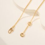 宝格丽（Bulgari）Bvlgari Bvlgari 系列 18K 金双面圆饼项链 - 图片 4